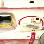 Das Bild Flugzeugtüre von Manus Hüller