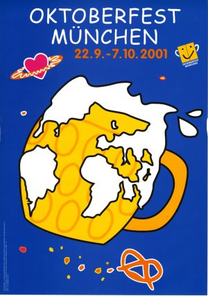 Das offizielle Oktoberfest Plakat 2001