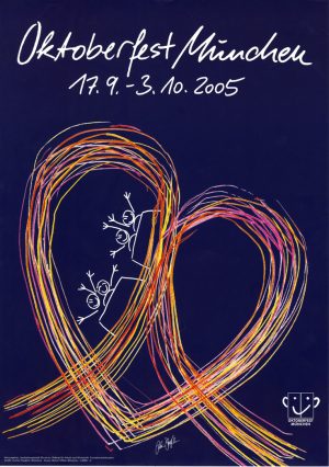 Das offizielle Oktoberfest Plakat 2005
