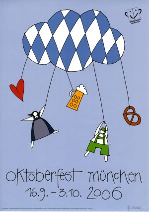 Das offizielle Oktoberfest Plakat 2006