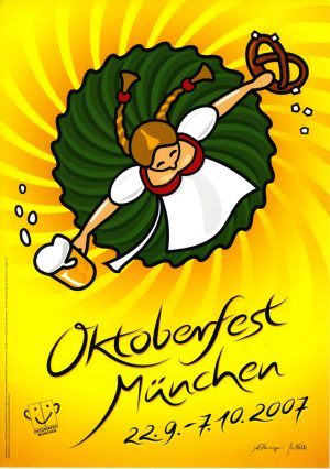 Das offizielle Oktoberfest Plakat 2007