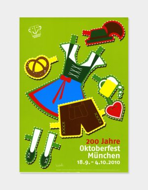 Original Poster aus München zur Wiesn
