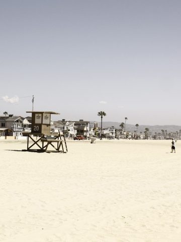 Diese aufgezogene veredelte Fotografie hat Patrik Soetje in Los Angeles aufgenommen