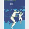 Plakatkunst zum Sport Fechten von Otl Aicher zu den olympischen Spielen in München