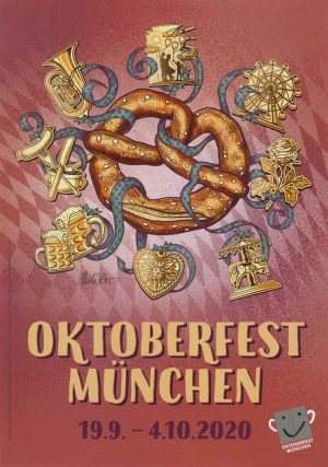 Das offizielle Oktoberfest Plakat 2020