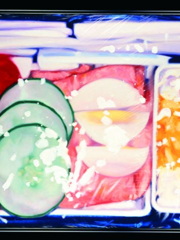 Airplane Food von Manus Hüller Bild