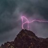 Das Bild »Blitz III« von Roland Wagner