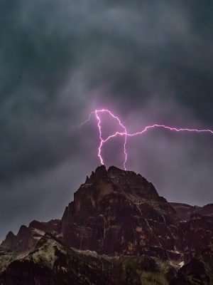 Das Bild »Blitz III« von Roland Wagner