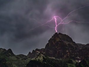 Das Bild »Blitz II« von Roland Wagner