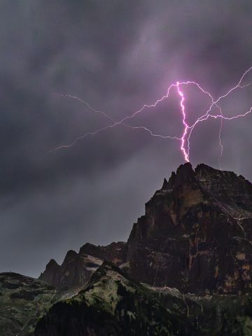 Das Bild »Blitz II« von Roland Wagner