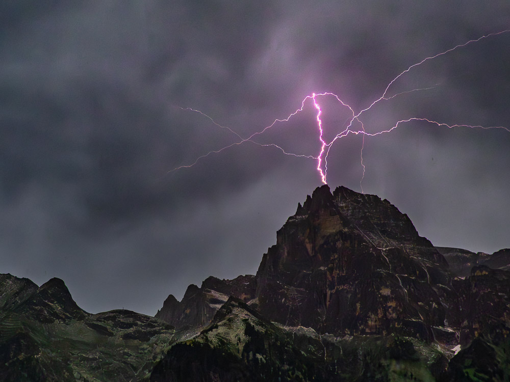 Das Bild »Blitz II« von Roland Wagner