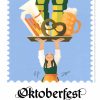 Das Plakat Oktoberfest 2025 aus München.