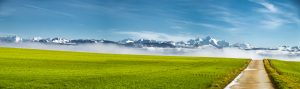 Das Bild »Schweizer Alpen« von Roland Wagner