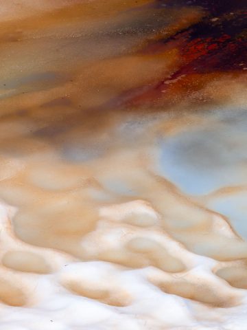 Das Bild »See und Rost III« von Roland Wagner