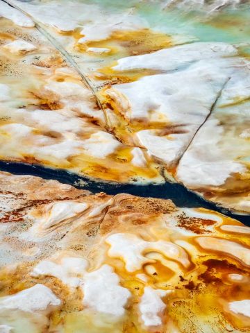Das Bild »See und Rost II« von Roland Wagner