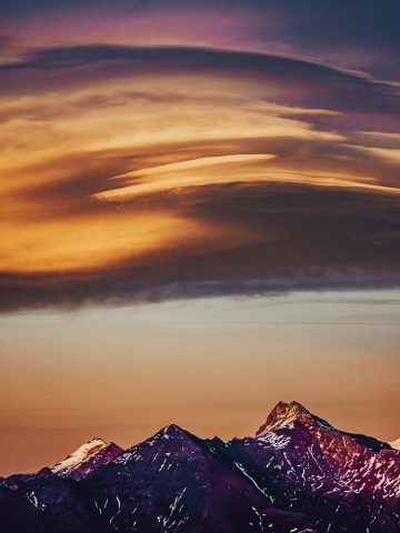 Das Bild »Wilde Kreuzspitze« von Roland Wagner