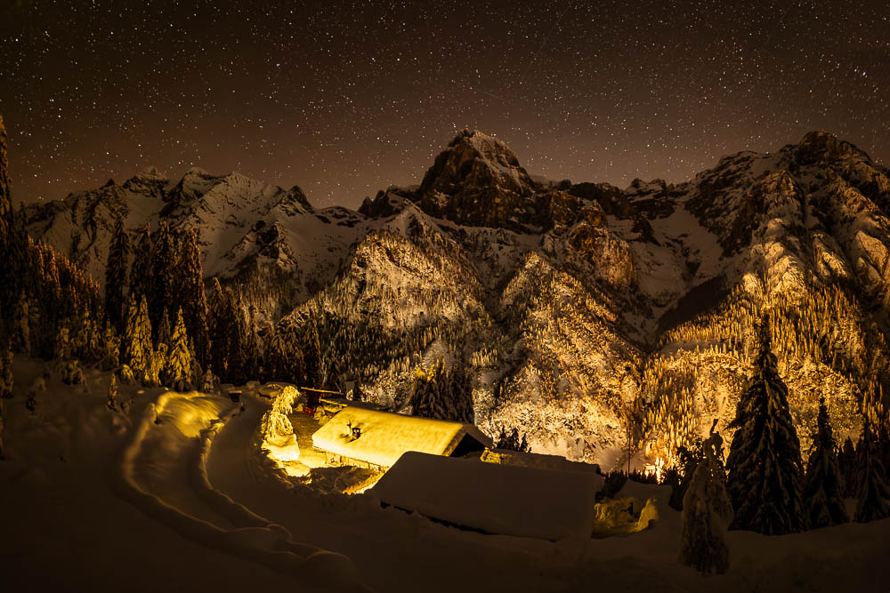 Das Bild »Wintertraum« von Roland Wagner