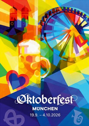 Das Bild Oktoberfestplakat 2026