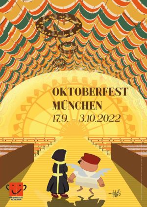 Das offizielle Oktoberfestplakat 2022